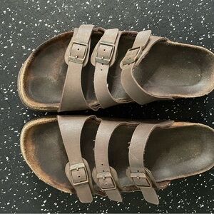 Birkenstock Florida Soft Footbed Sandals Triple Strap
